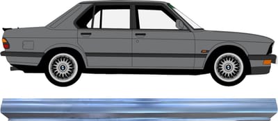 Reparatie dorpel voor BMW 5 E28 1981-1987 / Links = Rechts (symmetrisch)