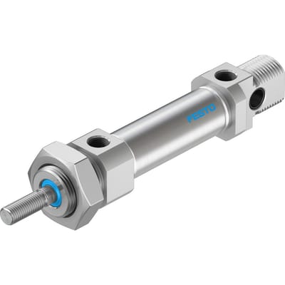 Festo Cilinder 20mm Boring 25mm Slag ISO 6432 Dubbelwerkend - 19208 - P2CSN