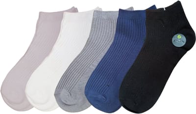 green-goose® Bamboe Heren Footies - 5 Paar | Sneakersokken | Zwart | Anti zweet | 39 - 44 | Ecologisch en Duurzaam