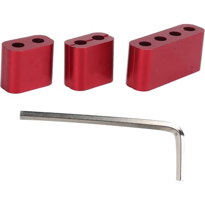 3 pièces Séparateurs de Fils Électriques de Bougies d'Allumage Pinces en Alliage d'Aluminium pour Câble d'Allumage de 7mm 8mm