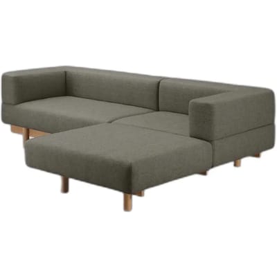 Bank met rechte chaise longue 12 Emko Alchemist