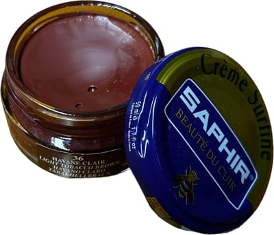 Saphir Creme Surfine (schoenpoets) Licht Havana
