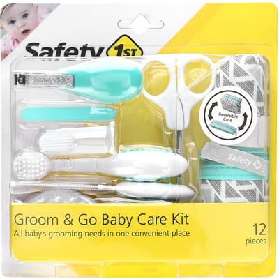 Safety 1st, Groom & Go baby care kit, 12 types of kits yellow