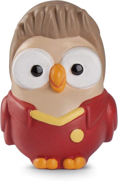 Voetbal Figuur - Verzamelbeeldje Sport - Decoratie Wonen - Keramiek Handwerk - 6x6x8 cm - Rood