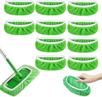 Solidchoice - Set van 10 Herbruikbare Microvezeldoeken voor Vloerreiniging