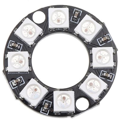 OTRONIC® 8-bit RGB LEDs WS2812b cirkel rond (Neopixel) Met dupont aansluiting