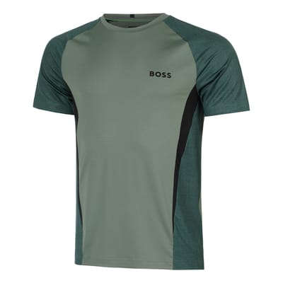 BOSS Matchball T-shirt Heren-olijf