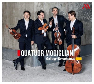 Quatuor Modigliani - Grieg: Quatuor N°1 | Smetana: Quatuor N°1 (CD)