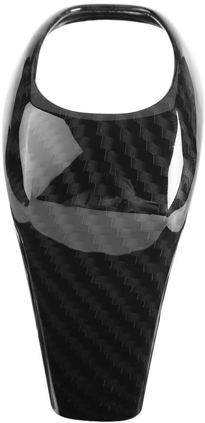 Dailygoods- Pookknop Cover - Koolstofvezelstijl - Universeel - Versnellingspook Hoes - Auto Interieurdecoratie - Duurzaam Materiaal