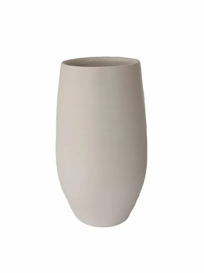 Vaas petra d38h90cm beige