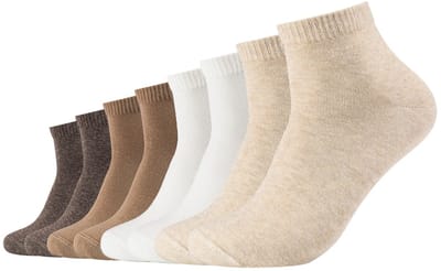 s.Oliver, Korte sokken 8-pack Basic damessokken Dameskousen Dameskousen Dameskorte sokken, herenkorte sokken Herenkousen Herenkousen, Multipack sokken Meervoudige verpakking, comfortabel zacht aangenaam vormvast, draagcomfort