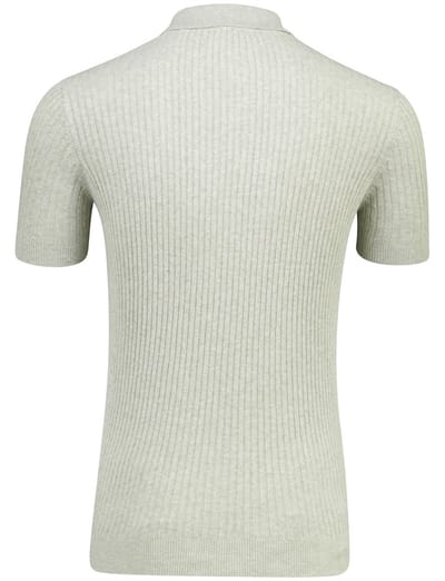 Born With Appetite poloshirt korte mouw grijs