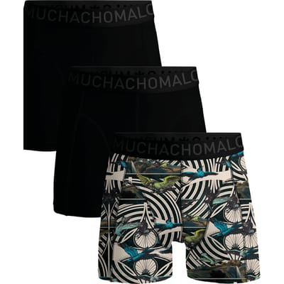 Muchachomalo – 3 Pack – Maat 134/140 – Microfiber – Boxershort Boys – Normale Lengte – Kinder Onderbroeken – Boxershort – Ondergoed