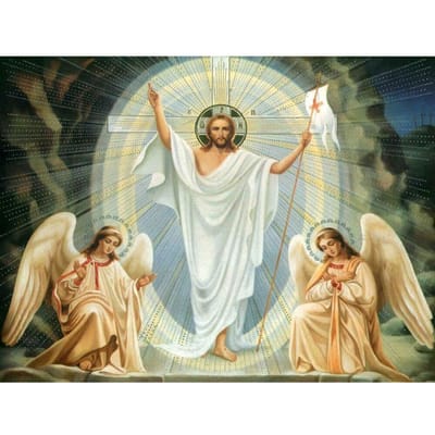 Volledige ronde diamant schilderij borduurwerk religie afbeelding strass religie orthodox christendom 20X30CM