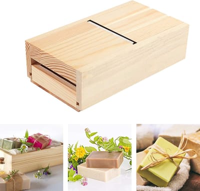 Zeepsnijder - Ladebox Hout - Zeepschaaf - Zeepsnijgereedschap voor handgemaakte zeep en kaarsen trimmen - Zeepproductie - Kaarsen schaaf