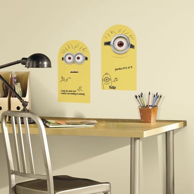 RoomMates - Minions - Verschrikkelijke ikke - Muursticker - Wanddecoratie - Muurdecoratie - Wandsticker - Vinyl - Kinderkamer - Verwijderbaar.