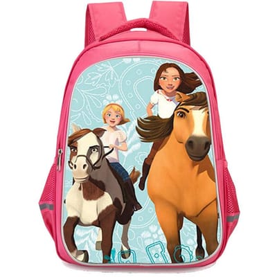 Meisjes Spirit Riding Print Casual Schoolrugzak Schooltas Voor Tiener Meisje Nylon Waterdichte Rugzakken Vrouwelijk
