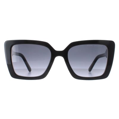 Marc Jacobs MARC 733/S 807 9O glanzend zwart donkergrijs gradiÃ«nt zonnebril