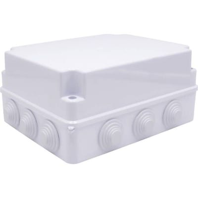 TRU COMPONENTS TC-RA 255x200x120 TC-10239068 Installatiebehuizing ABS kunststof Wit 1 stuk(s)