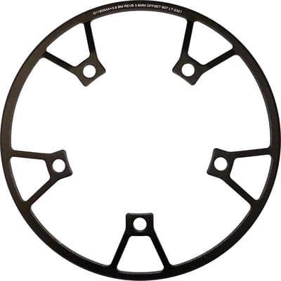 Gates beschermrand voor CDX voortandwiel 63T, 3.8 mm offset