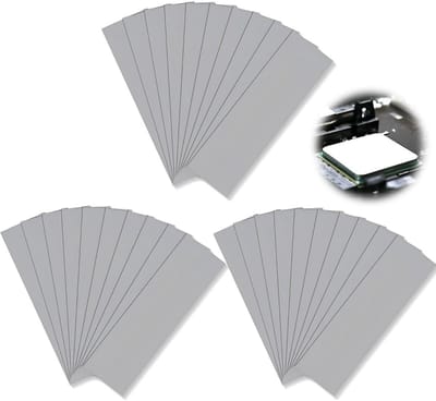 30 Stuks Universele Warmtegeleidende Siliconen Pads voor Koeling (0,5/1/1,5 mm, 6.0 W/mK)