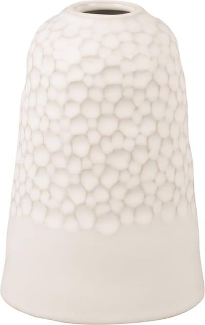 Present Time Vaas Carve - Wit - Ø14cm - Modern,Scandinavisch