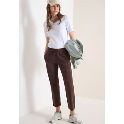 7/8 Mid Waist Slim Legs broek in casual fit