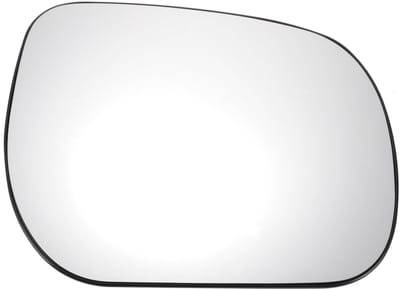 Dailygoods - Auto Buitenspiegel - Vervangingsglas - Convex - Wit - Achterplaat - Niet-Verwarmd - Geschikt voor Toyota Verso 2009-2012