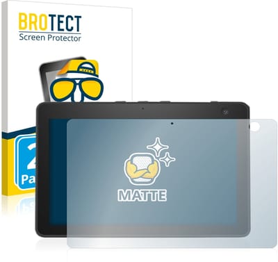 BROTECT - Screenprotector voor Amazon Echo Show 10 (3. Gen.) - Folie Beschermfolie matte 2 Stuks