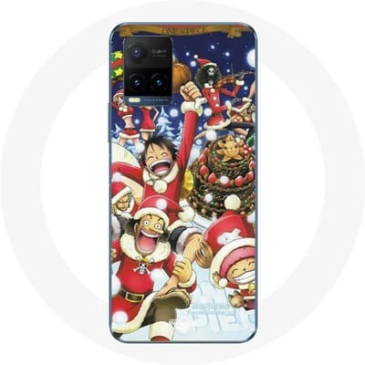 Coque pour Vivo Y21s 2021 / Y21 2021 One Piece Christmas Day Anime Manga