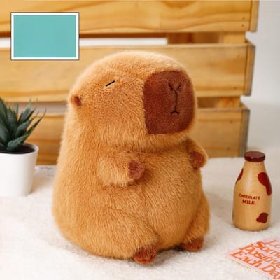 Schattige Kapibala Capybara Pop Pop Pluche Speelgoed Lappenpop Verjaardagscadeau Vrouwen 22cm brown