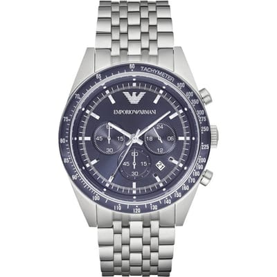 Emporio Armani Tazio AR6072 Heren Horloge 46mm 5 ATM