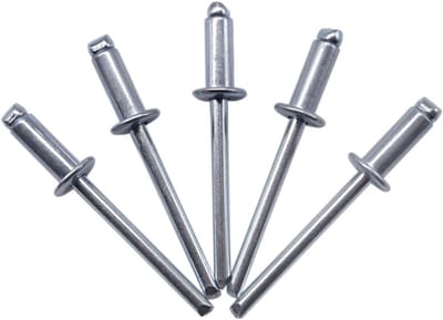 250 stuks blindklinknagels 5 x 14 mm staal open bolkop