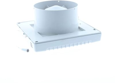 Badkamer-/ toiletventilator M1V 125 wit