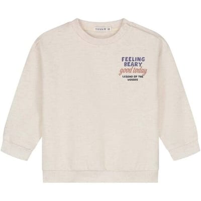 Prénatal peuter sweater Soft Brown Melange 74 heren