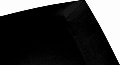 Cinderella Hoeslaken - 1 Persoons - Zacht - Jersey - 70x200 cm - Tot 25 cm hoog - Zwart