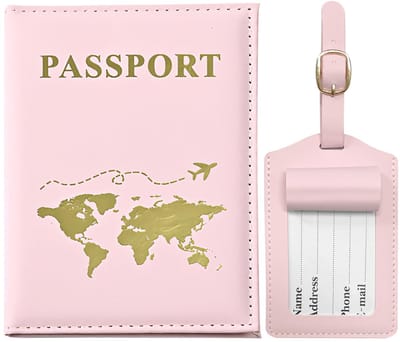 Dailygoods- Paspoorthouder Leren - Reisportemonnee - Ticketkaart Houder - Creditcard Organizer - Lichtgewicht - Perfect voor Reizen