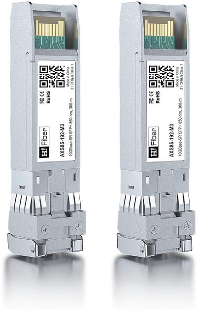 10G SFP+ Multimode Transceiver 300m 850nm - 2 Pack