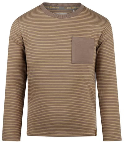 Koko Noko Jongens T-shirt - Taupe