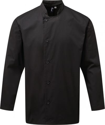 Schort/Tuniek/Werkblouse Unisex XXL Premier Black 65% Polyester, 35% Katoen
