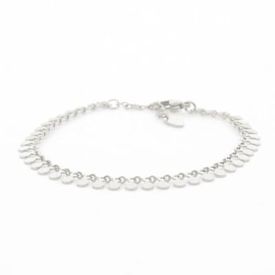 Kalli Armband Circles 2 mm Zilver