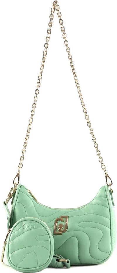 LIU JO Schoudertas Achala Crossover Bag Dust Jade Mintgroen