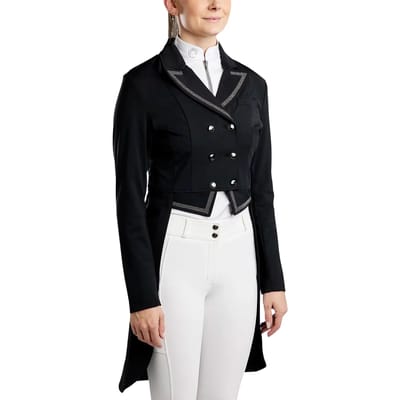 Montar FW25 MoGloria Gun Metal Caviar Tape en Crystal Tailcoat Zwart BLACK 34