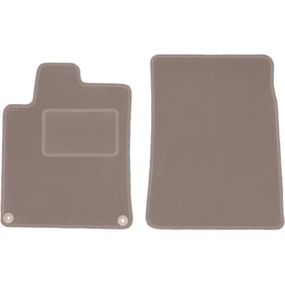 Beige voormatten voor: Citroen C5 I sedan, stationwagen (2001-2008)