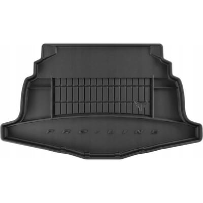 FROGUM PROLINE – Rubber kofferbakmat met organizer – Toyota Corolla XII Hybride vanaf 2018 – TPE, geurloos