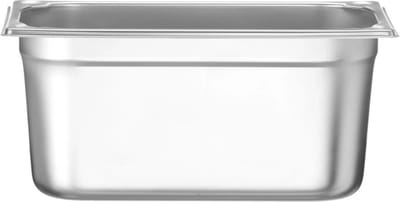 HENDI GN container – 1/3 maat – 5,7L – 150mm hoog – roestvrij staal – versterkte hoeken