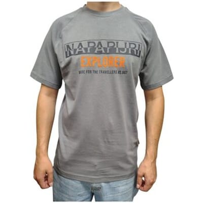 T-shirt Korte Mouw Napapijri T-shirts-Mannen