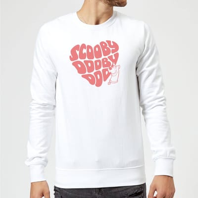 Scooby Doo I Ruv You Sweatshirt - White - S