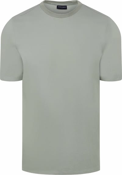 Suitable Respect T-shirt Tim Groen - Maat S - Heren - Casual T-shirts