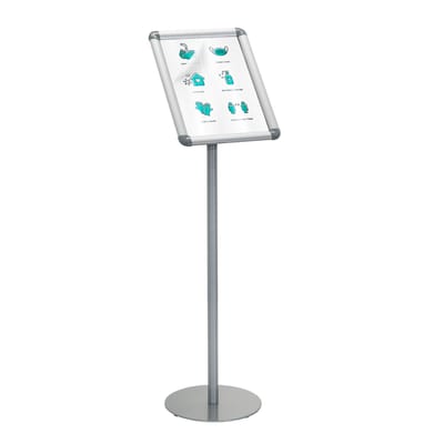 Posterstandaard AGENDA I zilver hjh OFFICE